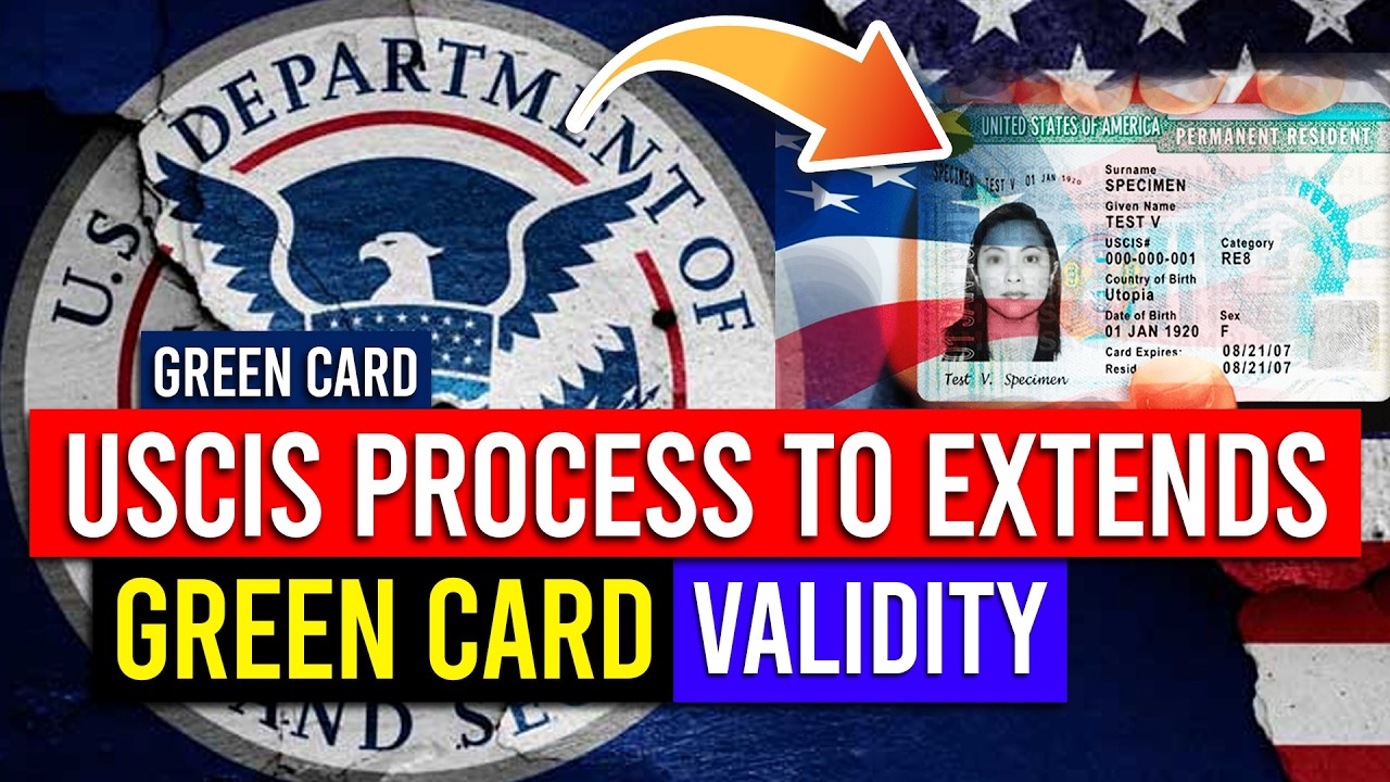 Истек срок действия грин-карты! Как продлить её через USCIS | Форма I-90 | Иммиграция в США
