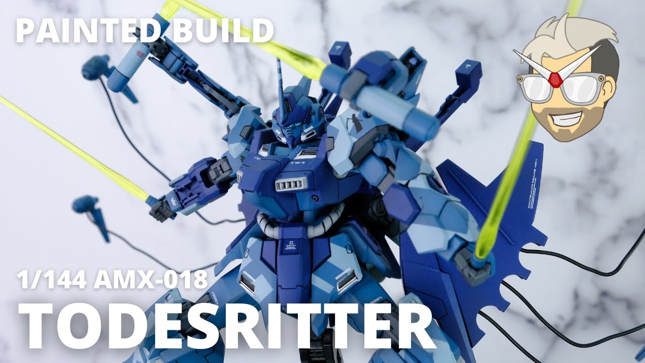 HGUC Todesritter - My Favourite Mobile Suit of ALL TIME | Painted Gundam Builds