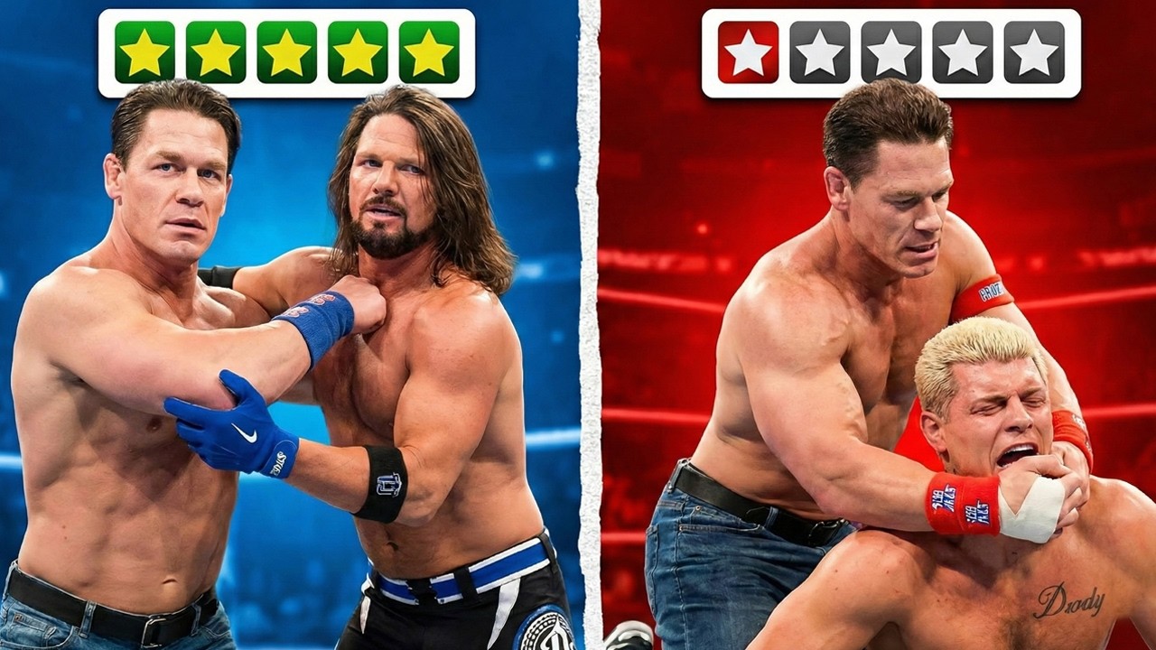 RANKING John Cena's Farewell Tour Matches From WORST TO BEST!!