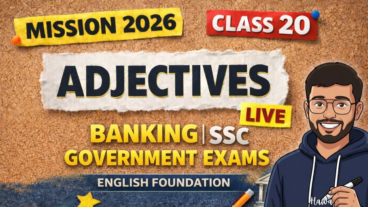 🔥 Day 20: Grammar Foundation | Mission CGL 2026 | HAWA