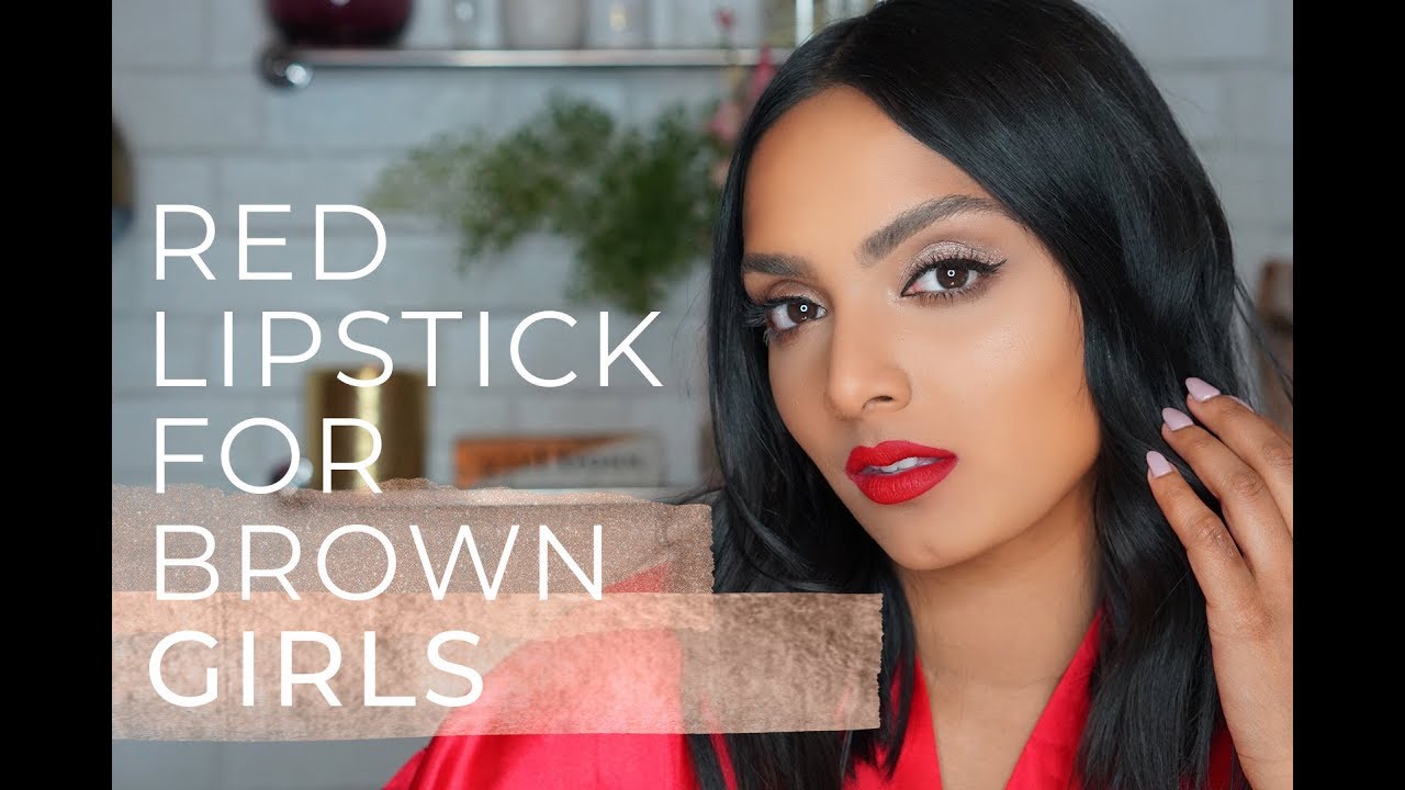 Best Red Lip Shades for Brown, Tan & Medium-Tone Skin | Deepica Mutyala