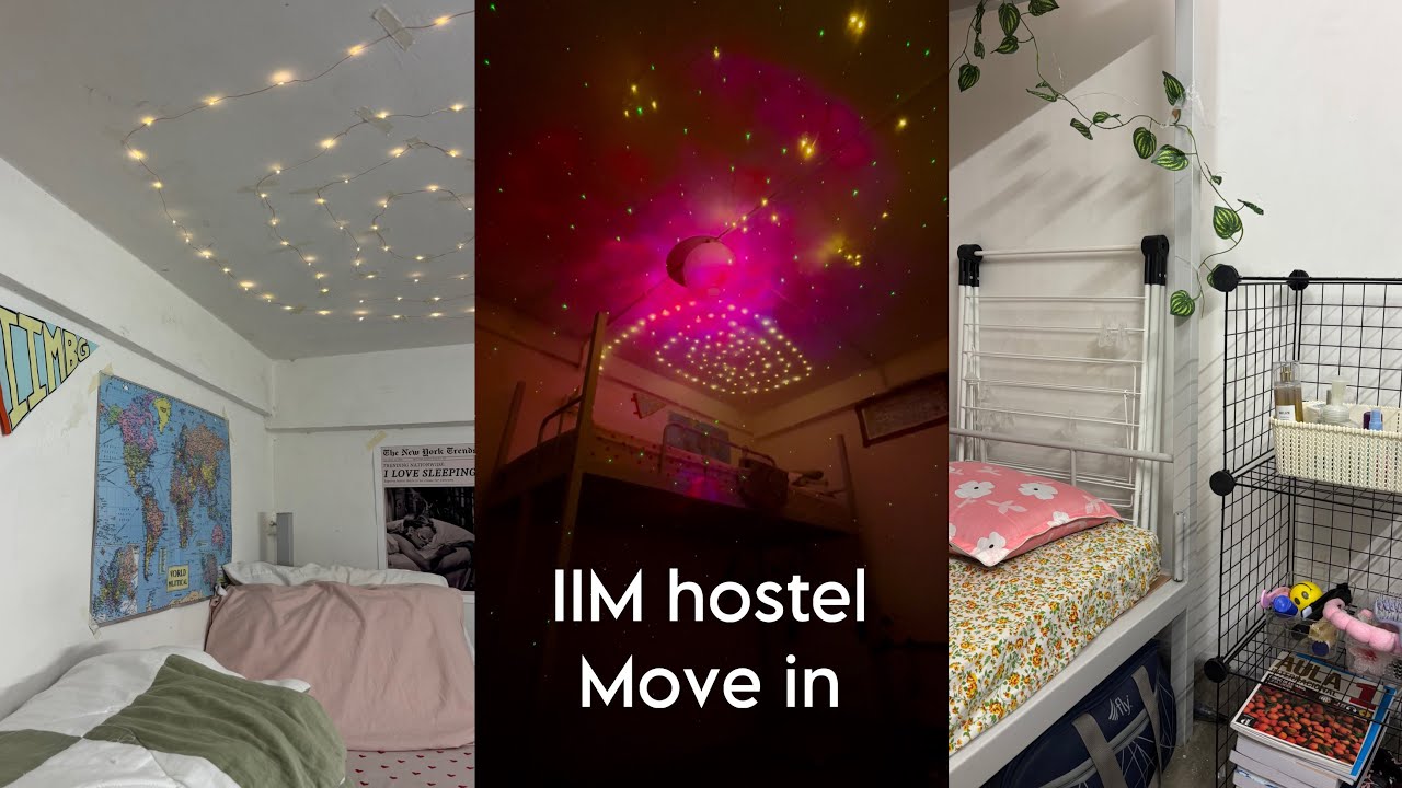 What Its like at an IIM Hostel - Moving in and Decorating
