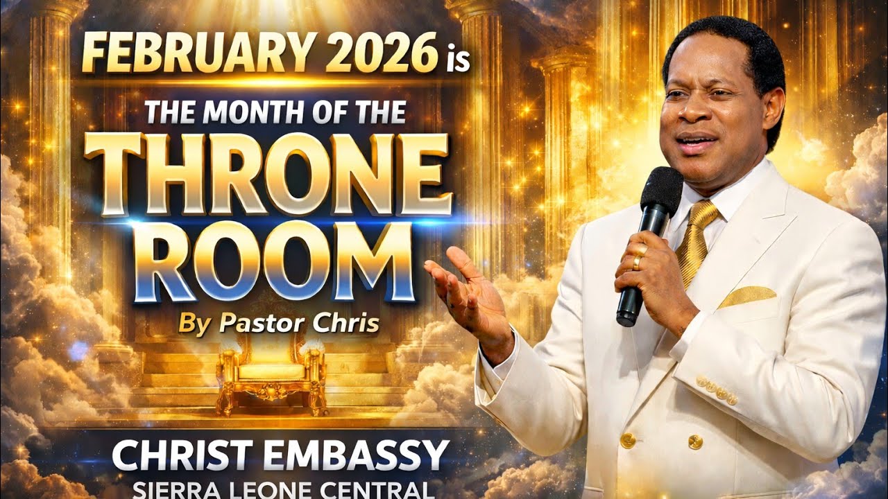 'FEBRUARY 2026 is THE MONTH OF THE THRONE ROOM