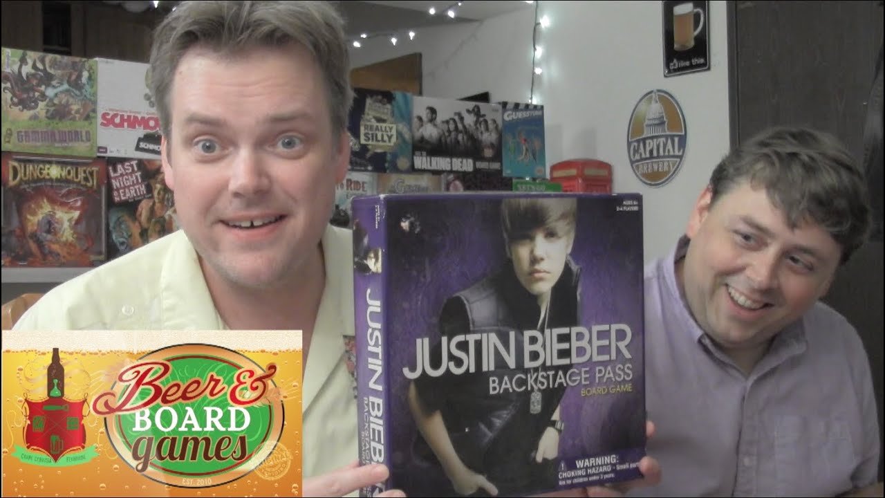 Drunk Justin Bieber (Beer and Board Games)