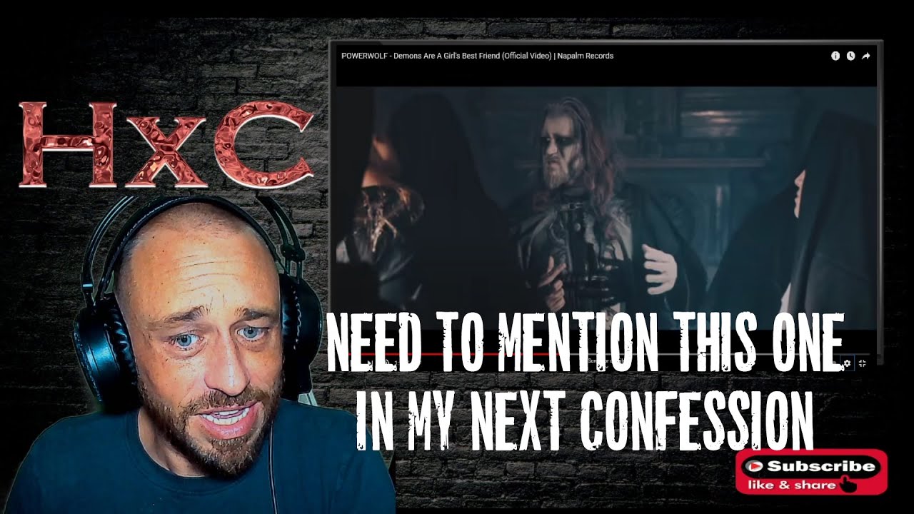 FIRST TIME HEARING POWERWOLF - Demons Are A Girl's Best Friend (Official Video) REACTION!