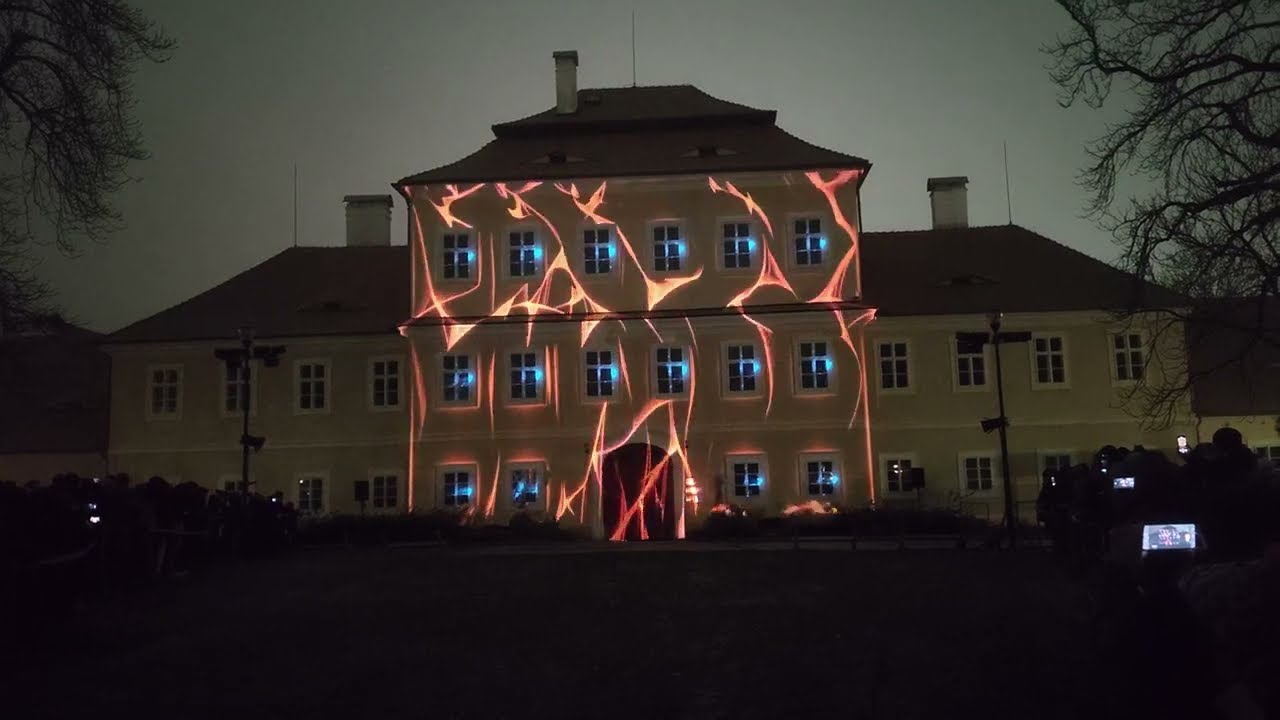 Schola Humanitas - Videomapping Silvestr 2024
