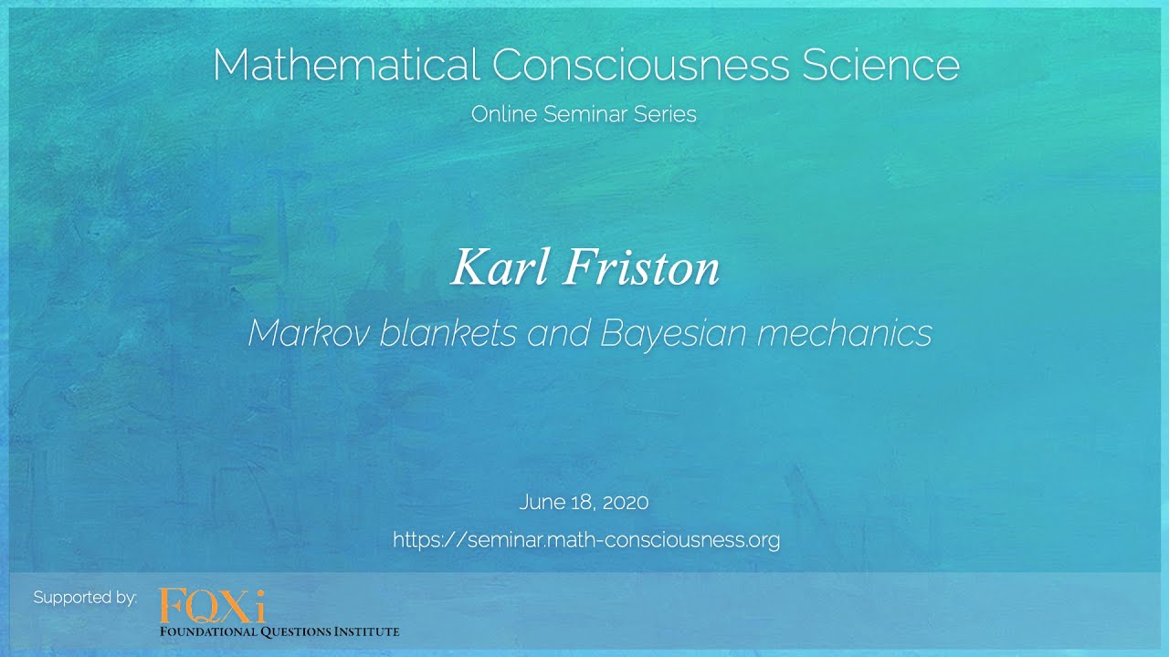 Markov blankets and Bayesian mechanics (Karl Friston)