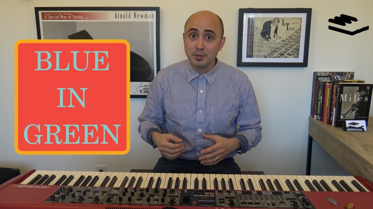 Learn Jazz Piano | Blue in Green Bill Evans Piano Lesson + Tutorial