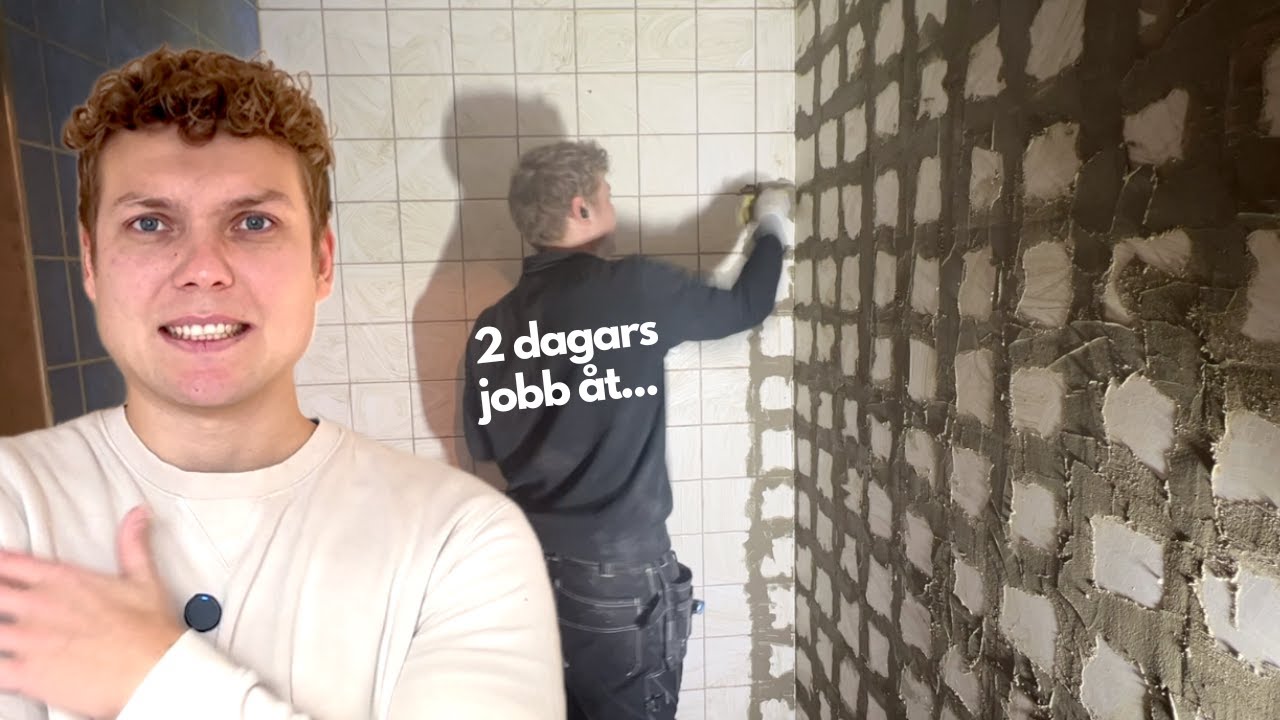 Stort Misstag med Badrums-Spackel – Microcement - Badrumsdörren är KLAR!