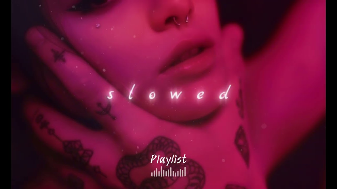 Dark Seductive Midnight Playlist 💋 Pink Glow Addiction… Slow Heat After Midnight 🔥 (Slowed)