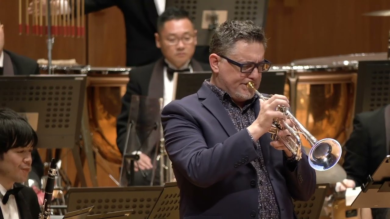 Asian premiere of Dana Wilson's Concerto for Jazz Trumpet and Wind Orchestra