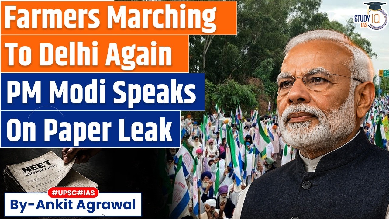 'We stand with students': PM Modi tells NDA | Farmers Protest | Ankit Agrawal Study IQ