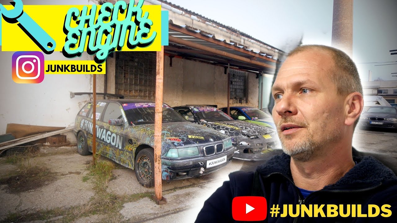 CHECKENGINE Exclusive - Hety&eacute;si Zsolt | JUNKBUILDS . BMW E36 1.8🐌