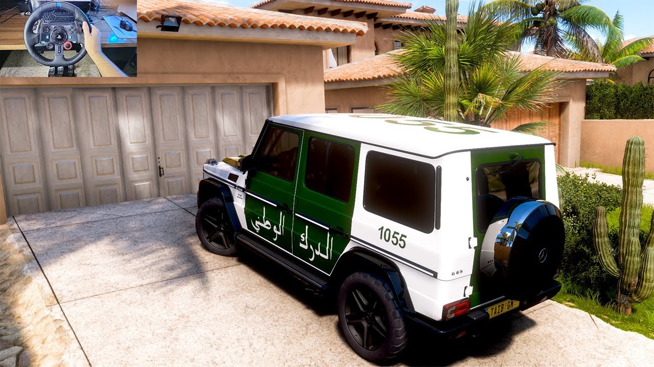 Forza Horizon 5 - Logitech g29 with shifter - Mercedes Benz G 65 AMG الدرك الوطني الجزائري