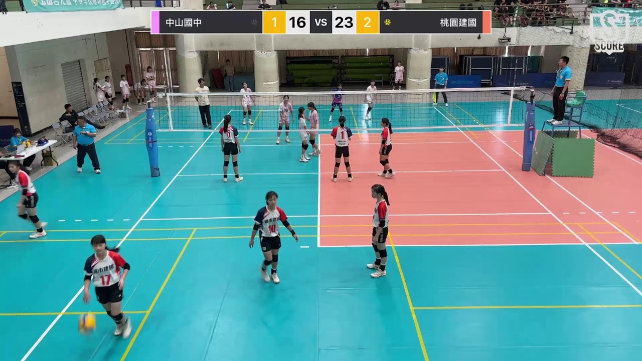 第62屆玉山莒光盃：中山國中 VS 桃園建國