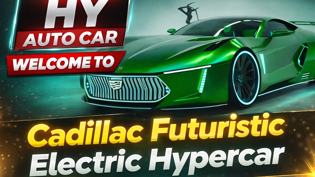 Cadillac Futuristic Electric Hypercar | Welcome to HY AUTO CAR