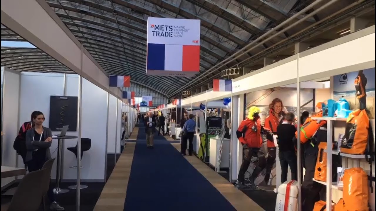 Pavillon France au METS Trade d’Amsterdam, salon international de l’équipement nautique 2018