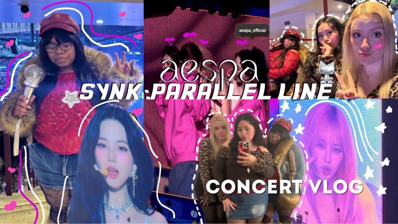 aespa concert vlog ☆ synk: parallel line in chicago