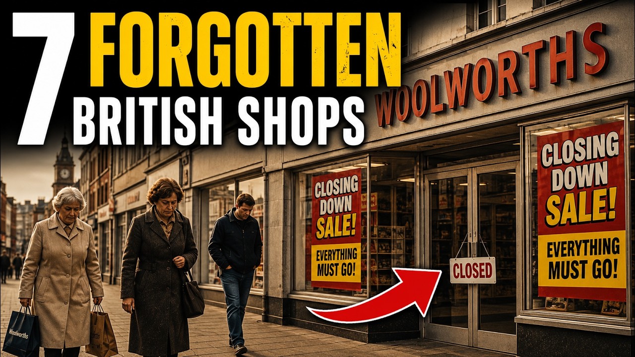These Iconic British Shops Disappeared and Most People Forgot