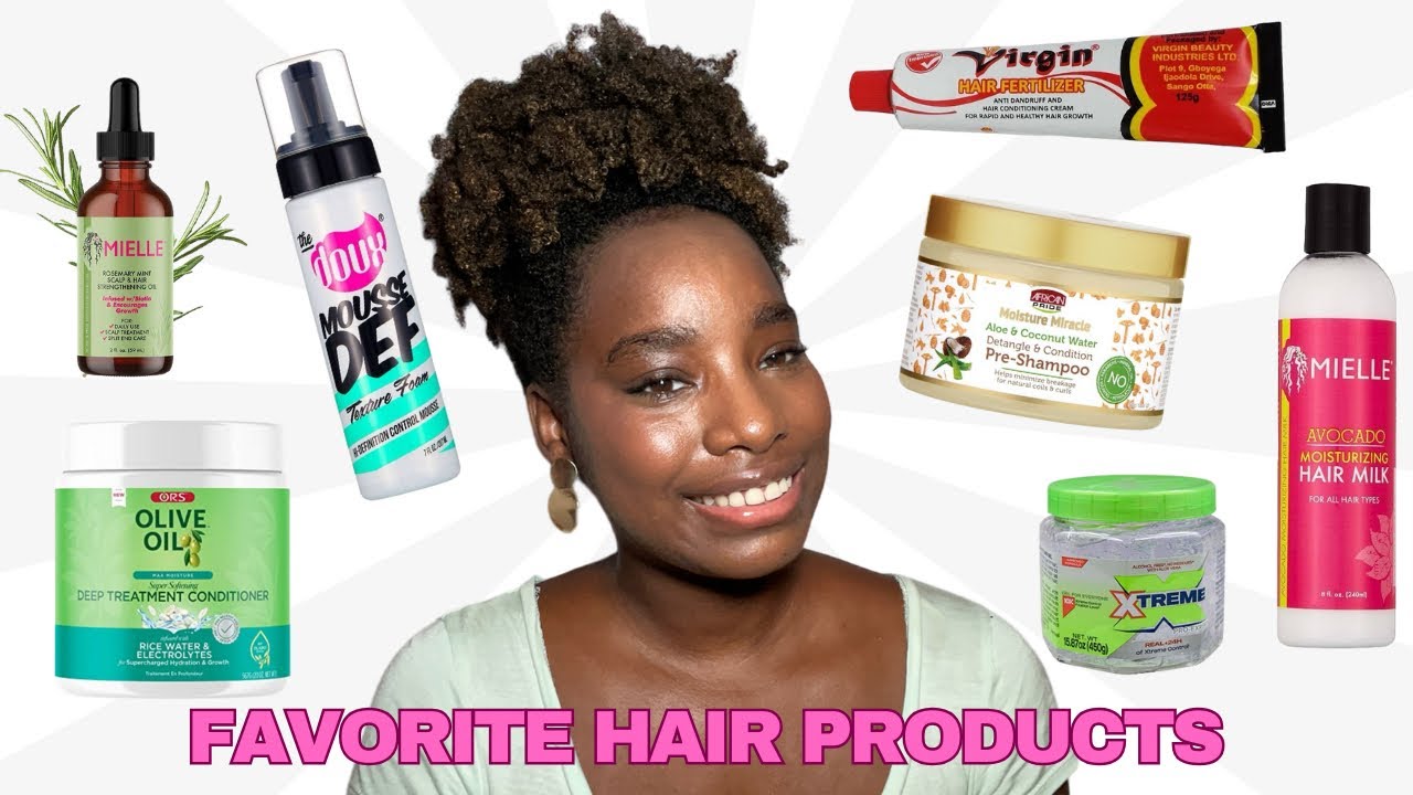 My Favorite Natural Hair Products of 2023! | Healthy 4c Hair Essentials 💖