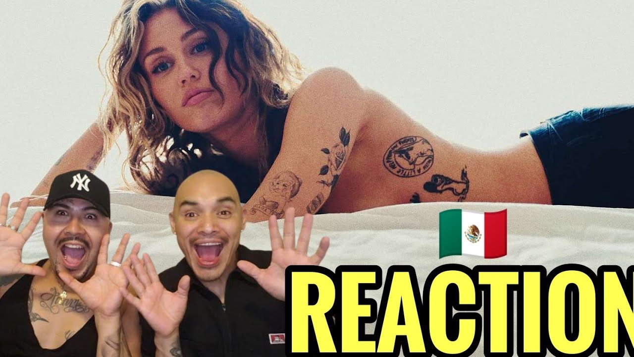 Miley Cyrus - Jaded | • 🇲🇽 REACTION VIDEO