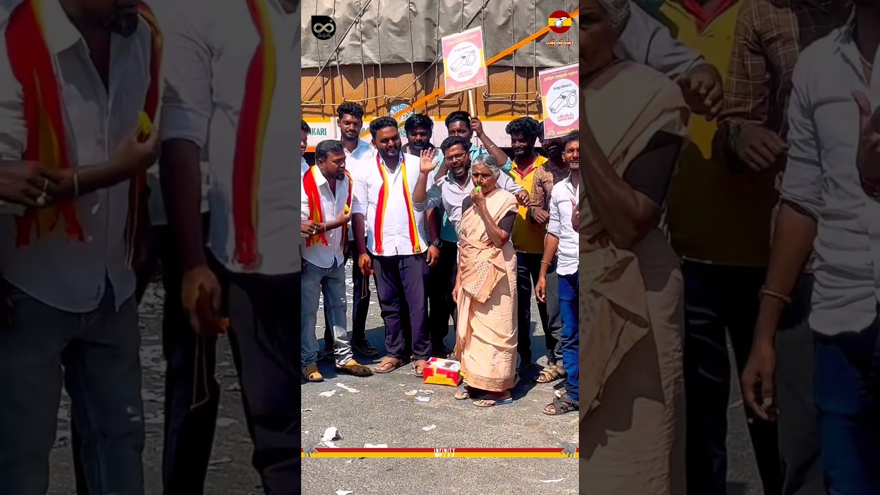 Whistle Celebration🔥| Thalapathy Vijay | TVK | Aadhav Arjuna | Sengottaiyan | Vote For TVK Whistle