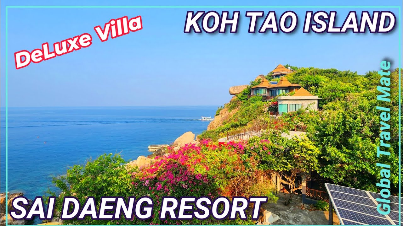 Sai Daeng Resort Koh Tao DeLuxe Ocean View Villa Review 🇹🇭 Thailand
