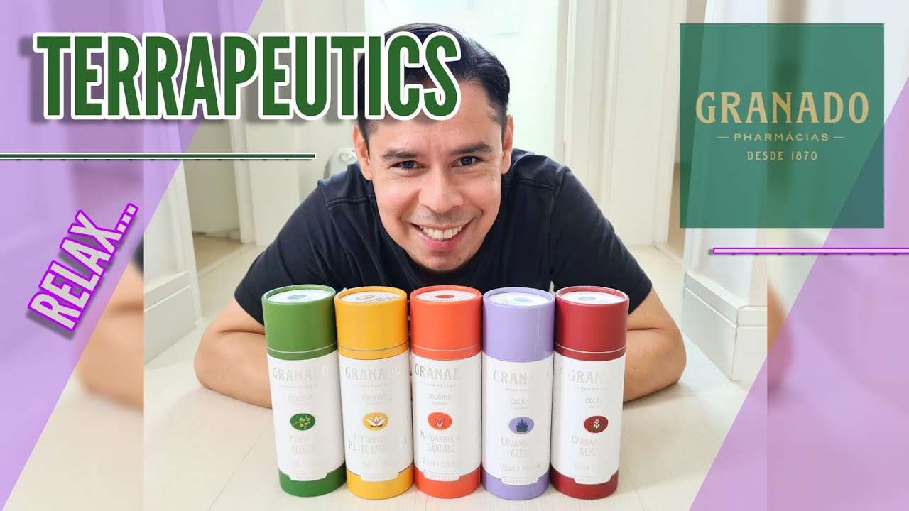 APRESENTANDO A COLEÇÃO TERRAPEUTICS DA GRANADO | ESCOLHA SUA PREFERIDA E RELAXE...