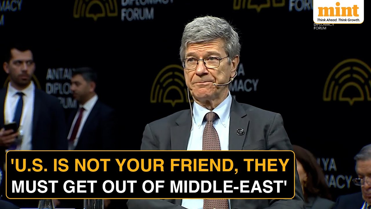 'If You Think Your Big Friend US Will Do Your Bidding...': Economist Jeffrey Sachs' Bombshell Speech