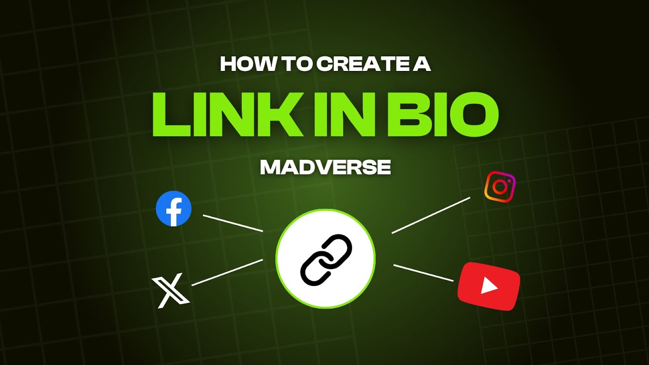 How to create a Link In Bio on Madverse? | Free Link in bio | Link in bio alternatives | Madverse