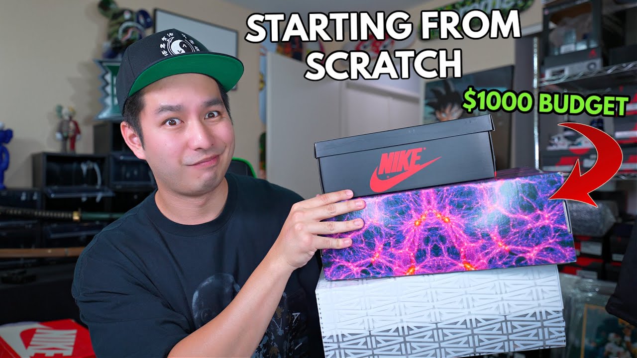 Building My NEW Sneaker Collection! [Starting From Scratch: Episode 1]