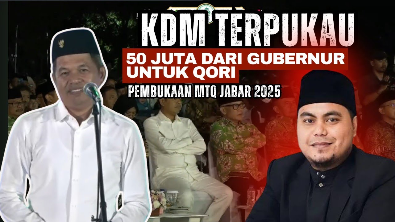 H. Salman Amrillah (Qori Internasional)Pembukaan MTQH XXXIX Tingkat Provinsi Jawa Barat