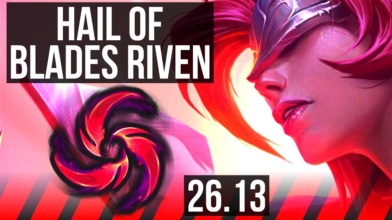 RIVEN vs VAYNE (TOP) | Hail Of Blades | KR Master | 26.13