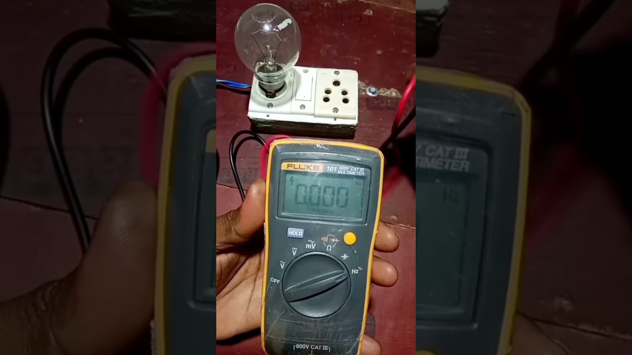 how to check frequency with fluke multimeter@electronics # multimeter se frequency test # shortstech