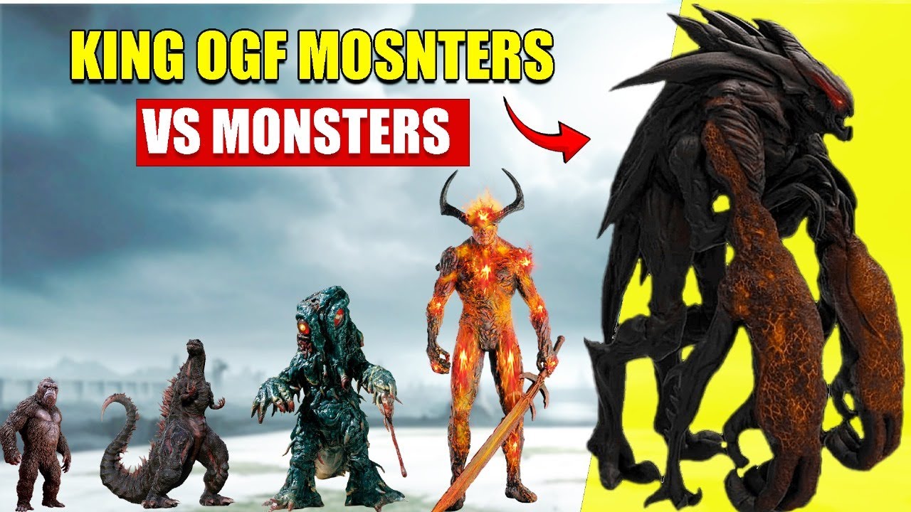 MUTO Prime vs Every Giant Monster &ndash; 2025 Size Comparison