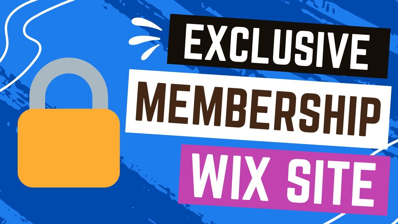 How To Create A Wix Membership Website Intro