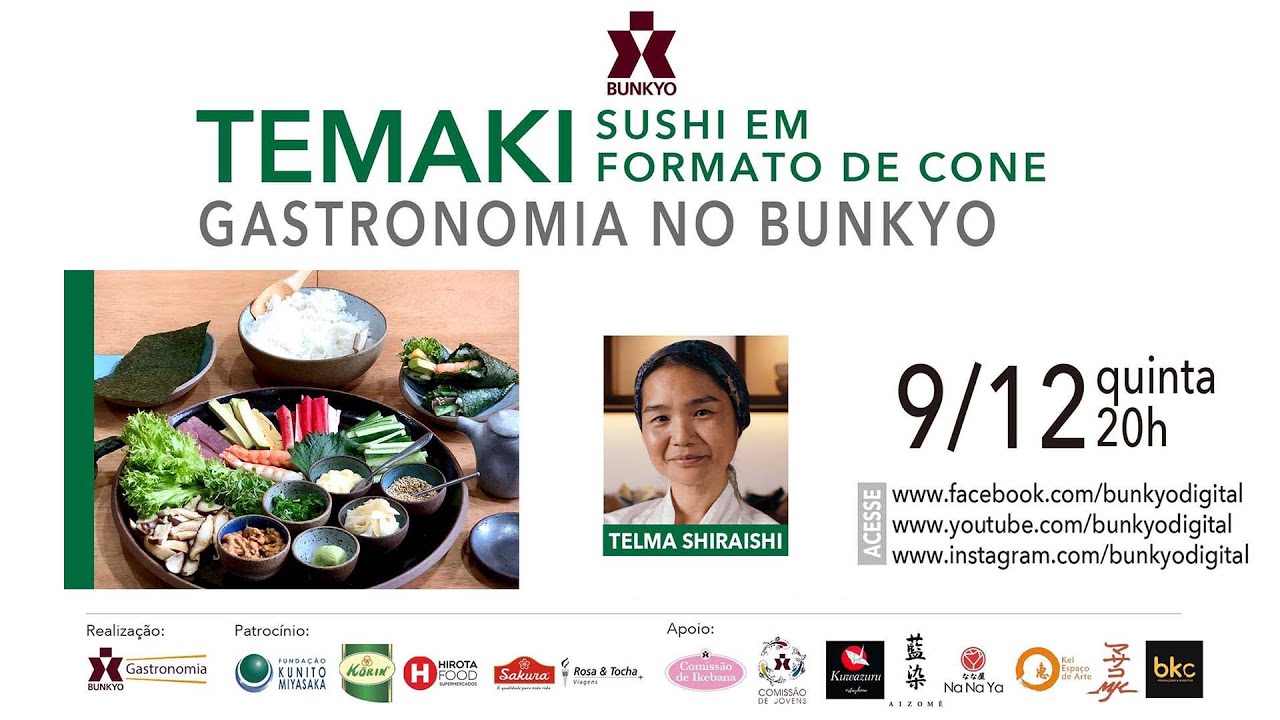 Gastronomia no Bunkyo | Temaki (09.12.2021)
