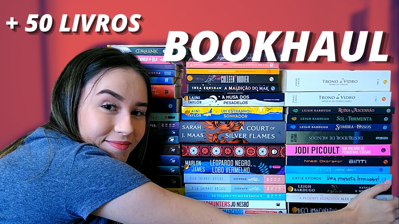 Bookhaul - Todos os livros que comprei e recebi até agora • Entre 4 livros