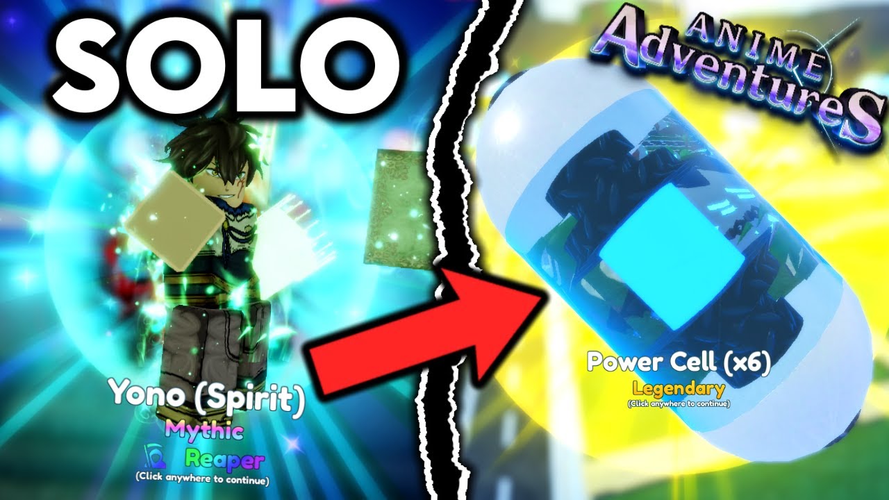 *NEW* YONO (SPIRIT) SOLOS NEW RAID *UPDATE 7* IN ANIME ADVENTURES! ROBLOX