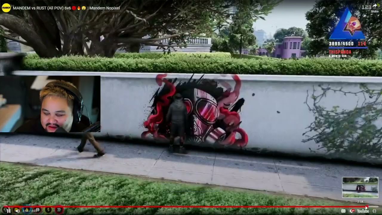 Lysium REACT's to MDM vs RUST 2nd Spray Fight | Mandem | GTA 5 RP Nopixel