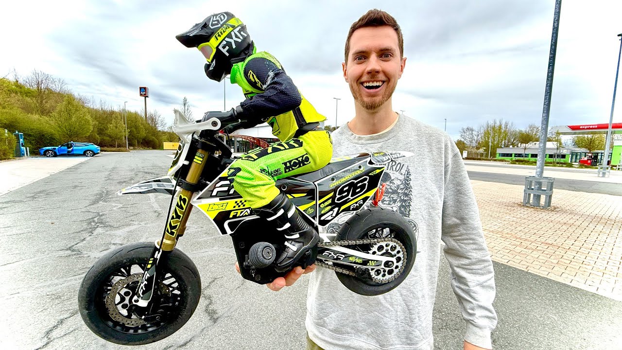 Die BESTE FERNGESTEUERTE SUPERMOTO der WELT!