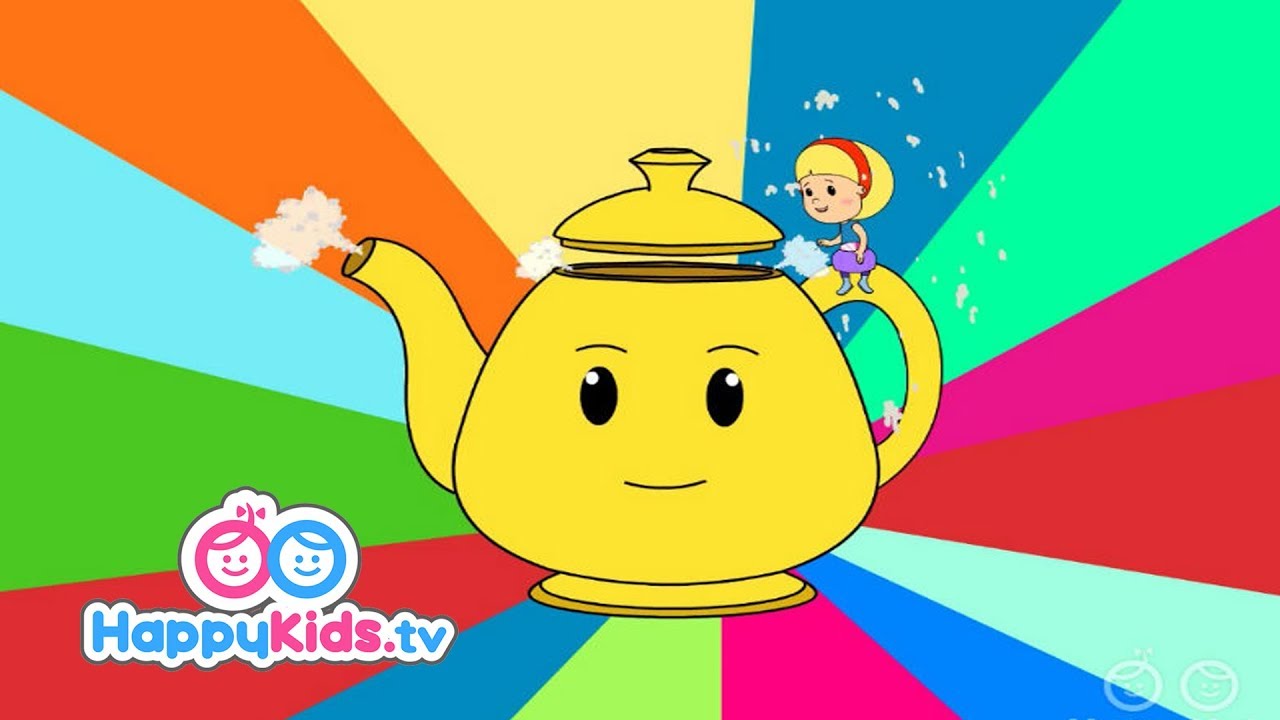 I Am A Little Teapot  | Nursery Rhymes For Kids | Baby Songs | Happy Kids | Pattie and Pixie Show