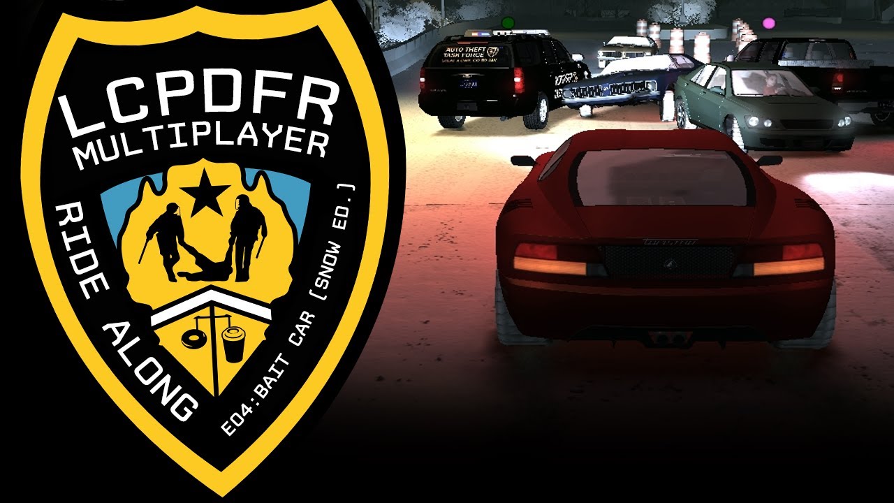 LCPDFR MP Ep 04 : Bait Car (Snow Edition)
