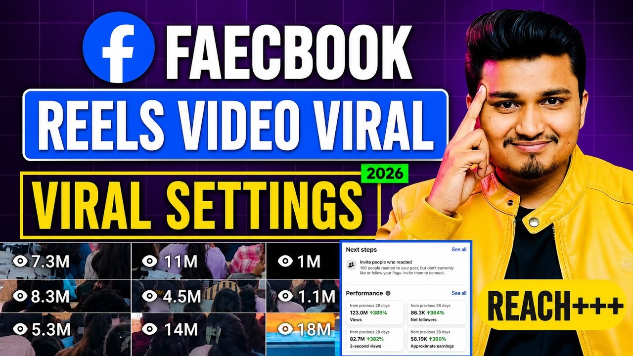 Facebook Reels Viral Strategy 2026 ! Facebook Reels Growth Tips 