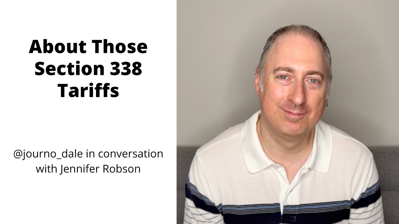 About Those Section 338 Tariffs