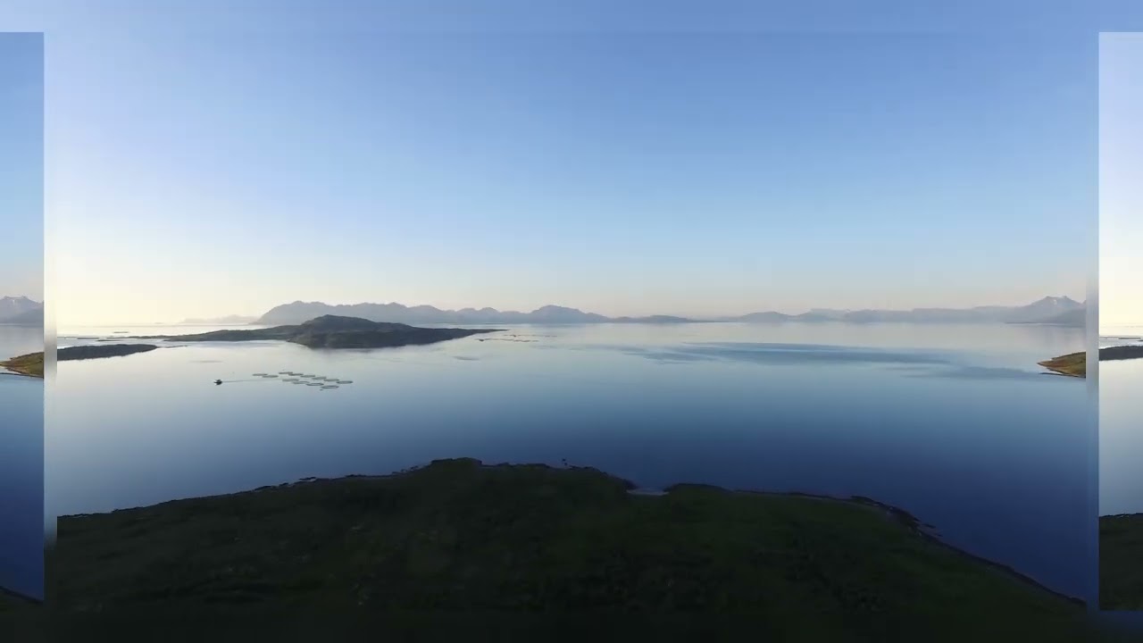 Gryt&oslash;ya in the evening.