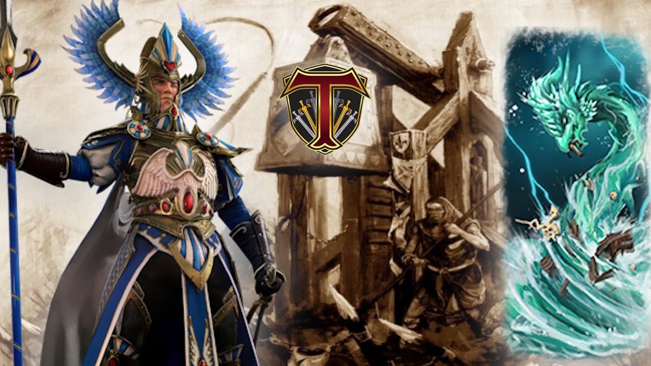 High Elves Face ADVANCED ARTILLERY! High Elves vs Bretonnia