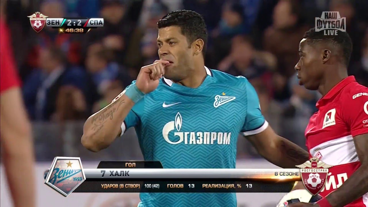 Гол Халка. &laquo;Зенит&raquo; &ndash; &laquo;Спартак&raquo; | РПЛ 2015/16