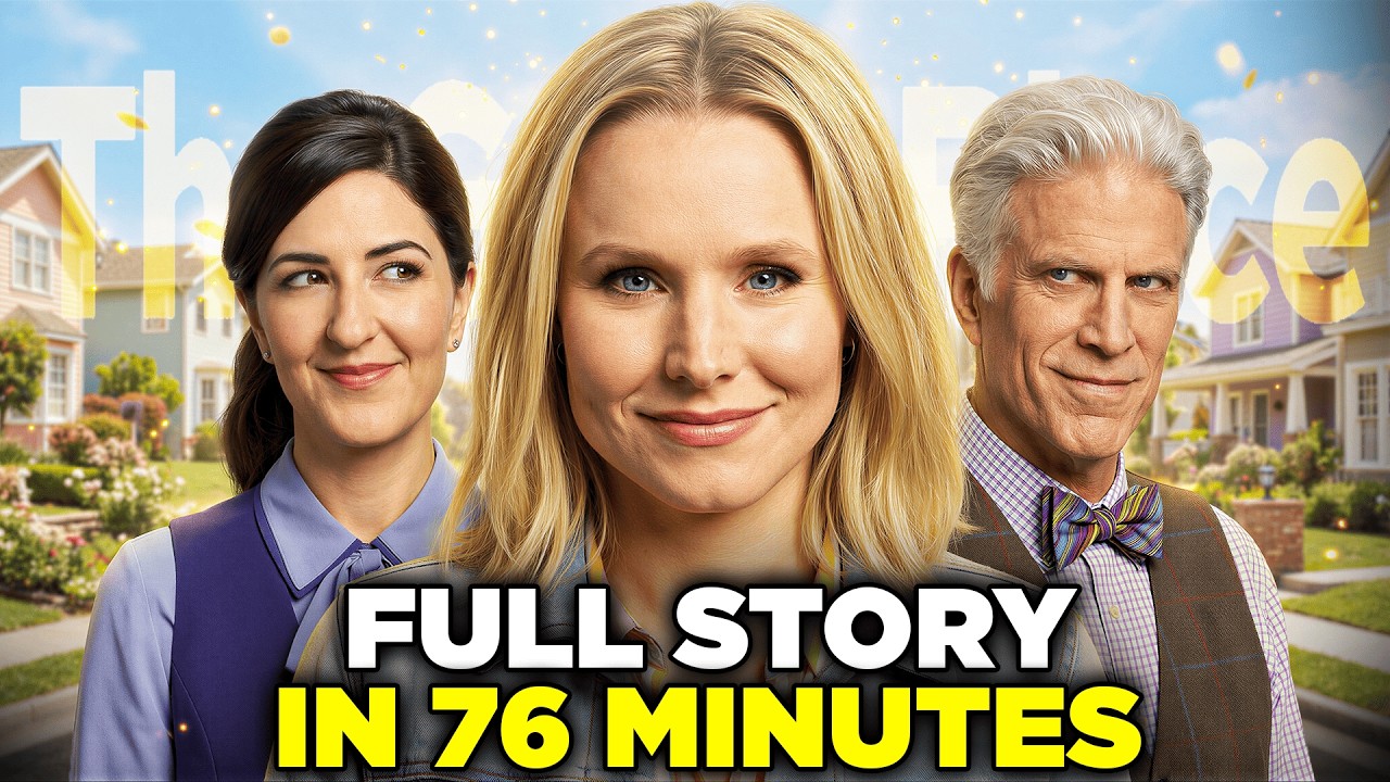 The Good Place FULL SERIES Recap (4 Seasons) in 76 Minutes