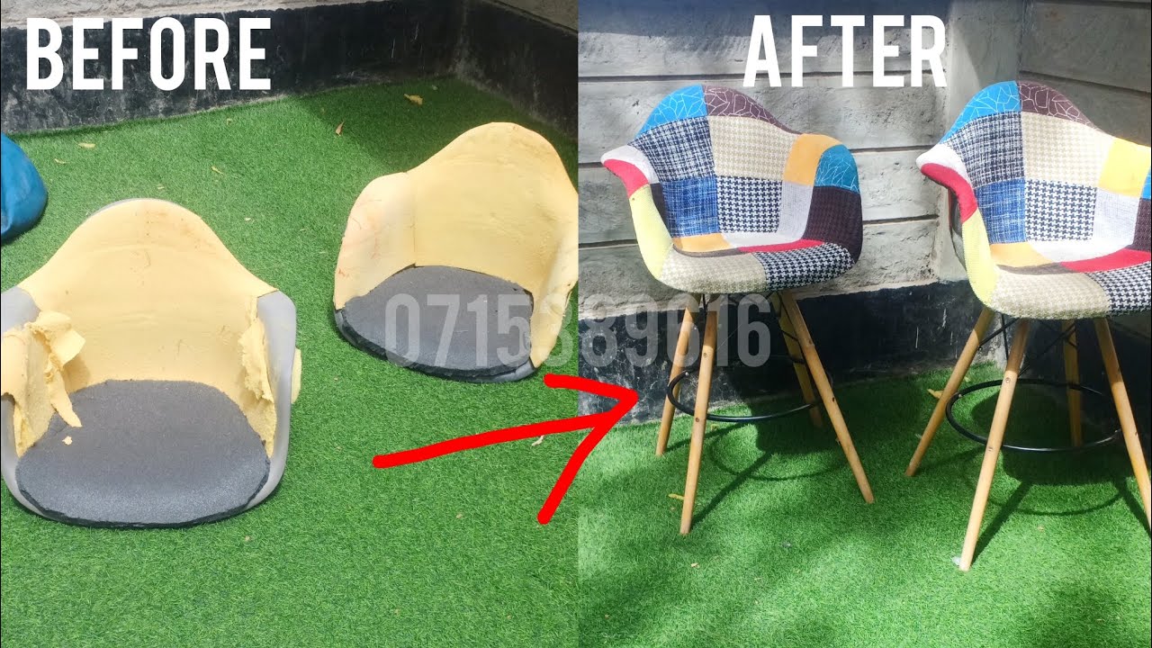 DIY: How to Renovate counter/bar stool like a pro made easy
